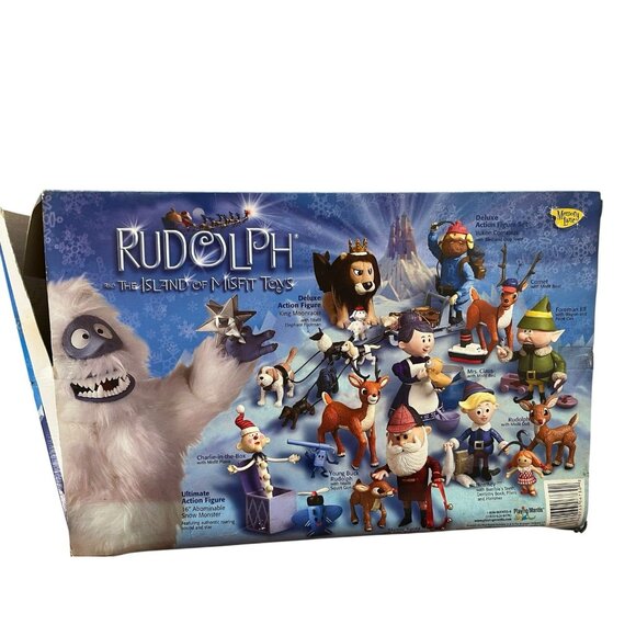 Rudolph Welcome to Misfit Island King Moonracer Doll Train Ostrich Elephant Box - Picture 4 of 6